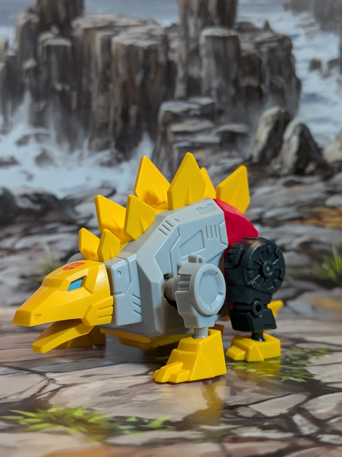 Blokees - Transformers Defender Version 06 - Snarl-Stegosaurus (~4-6cm)
