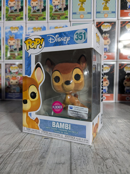 Funko pop 351 - Bambi (Funko x Loungefly/3000PCS/Flocked/Damaged Box)