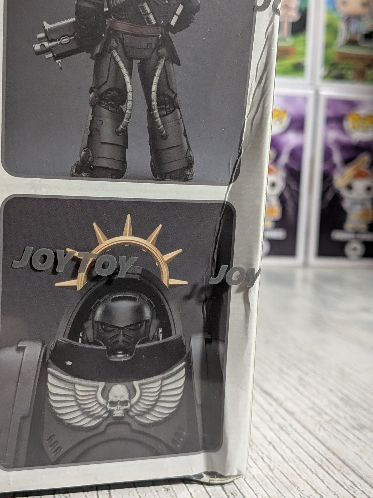 JoyToy Warhammer 40k: Space Marine 2 - Iron Hands Heavy Intercessor (12.7cm)