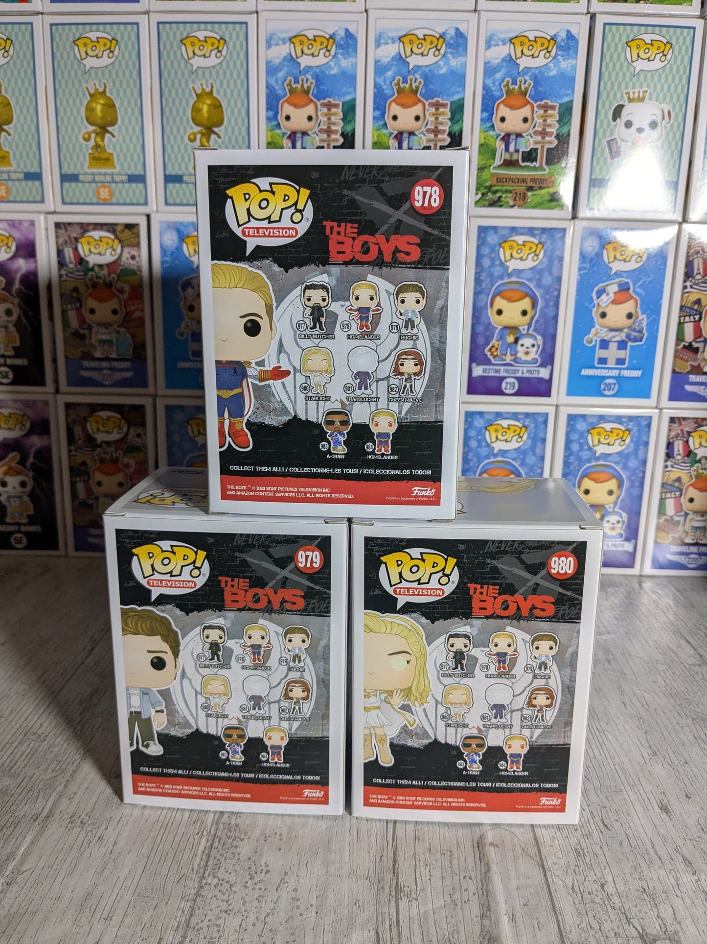 Funko pop The Boys - Homelander / Hughie / Starlight (Bundle)