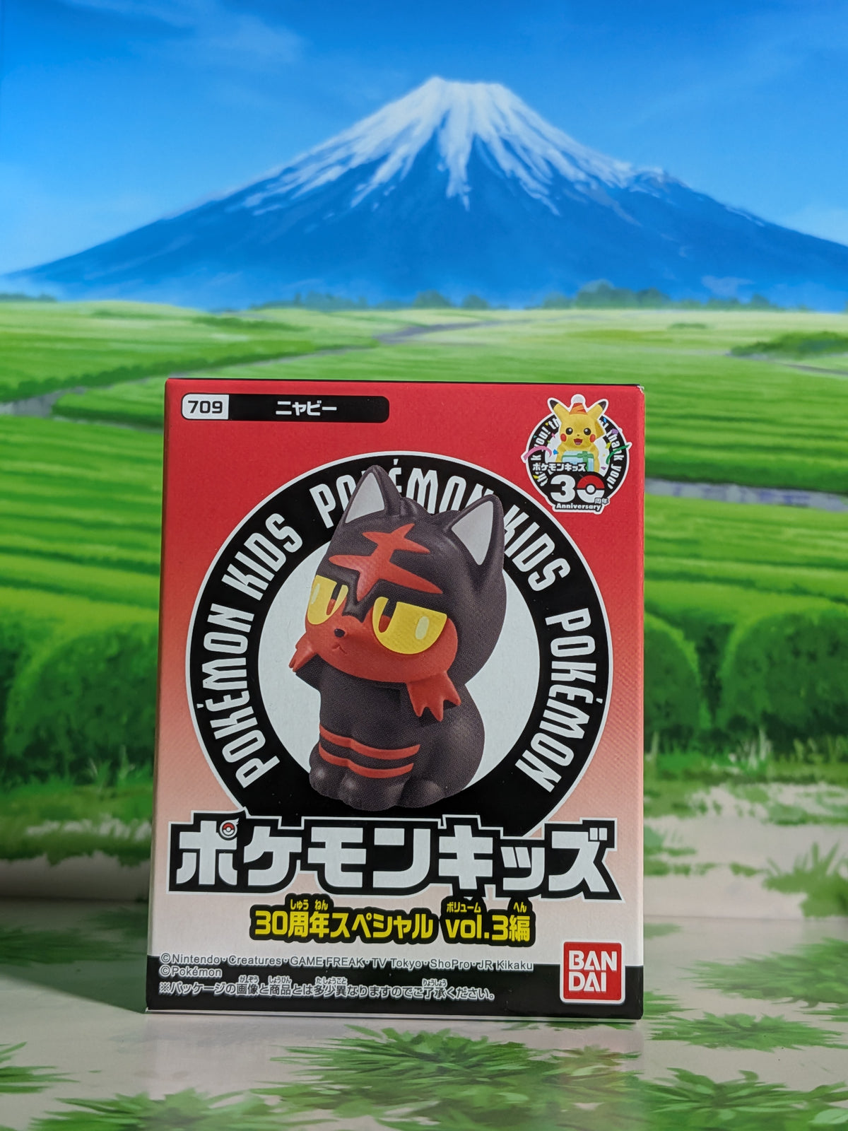 Shokugan: Pokémon Kids Mini Figure & Gum - 30th Anniversary Special Vol.3 - Flamiaou (N°709)
