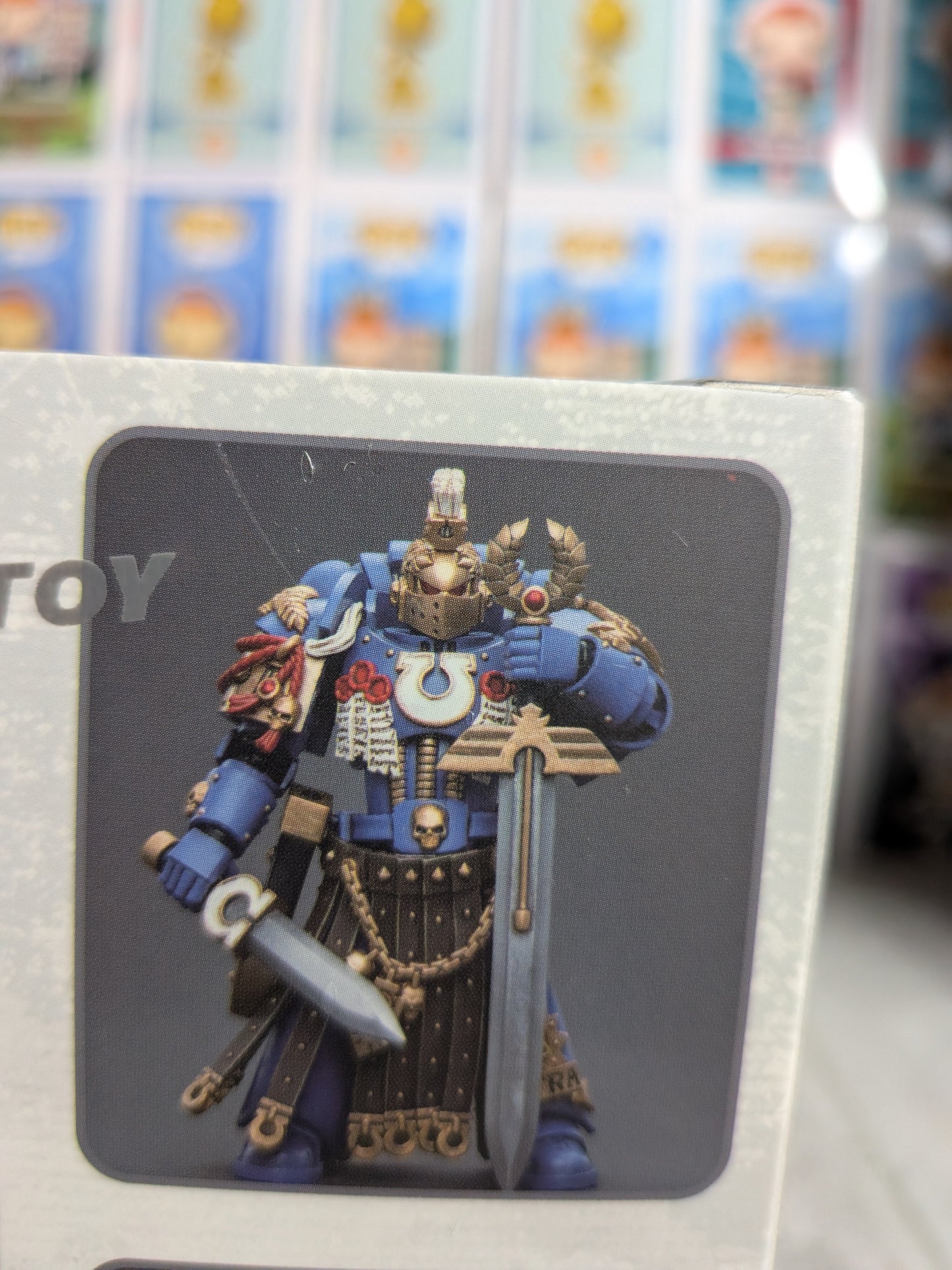 JoyToy Warhammer 40k - Ultramarines Ehrengarde Ordensmeister (12 cm)