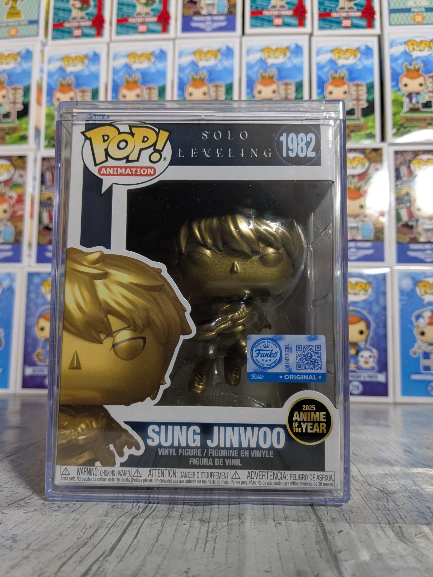 Funko Pop Solo Leveling #1982 - Sung Jinwoo (2025AOTY)