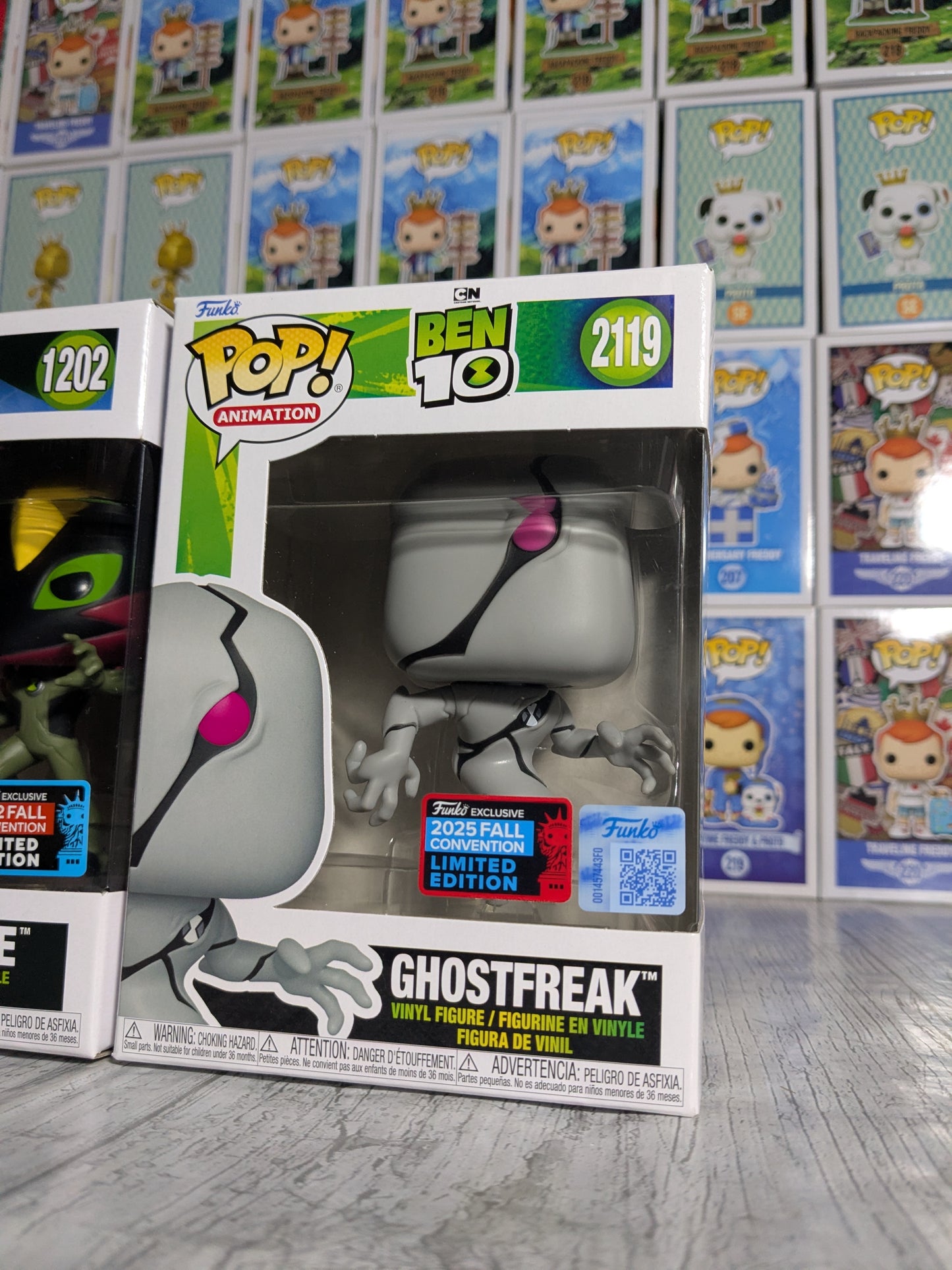 Funko pop Ben 10 / Ben 10 Alien Force - Swampfire & Ghostfreak (Bundle)