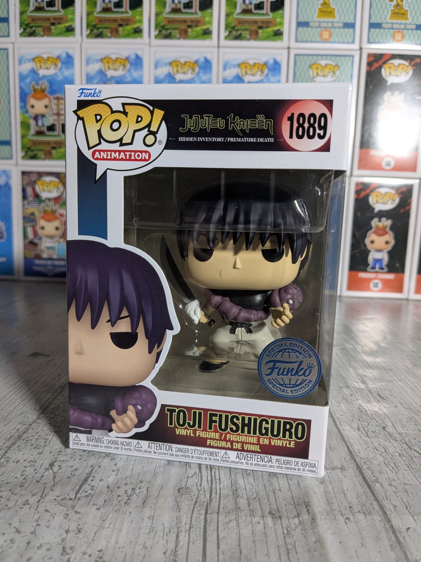 Funko pop Jujutsu Kaisen #1889 - Toji Fushiguro