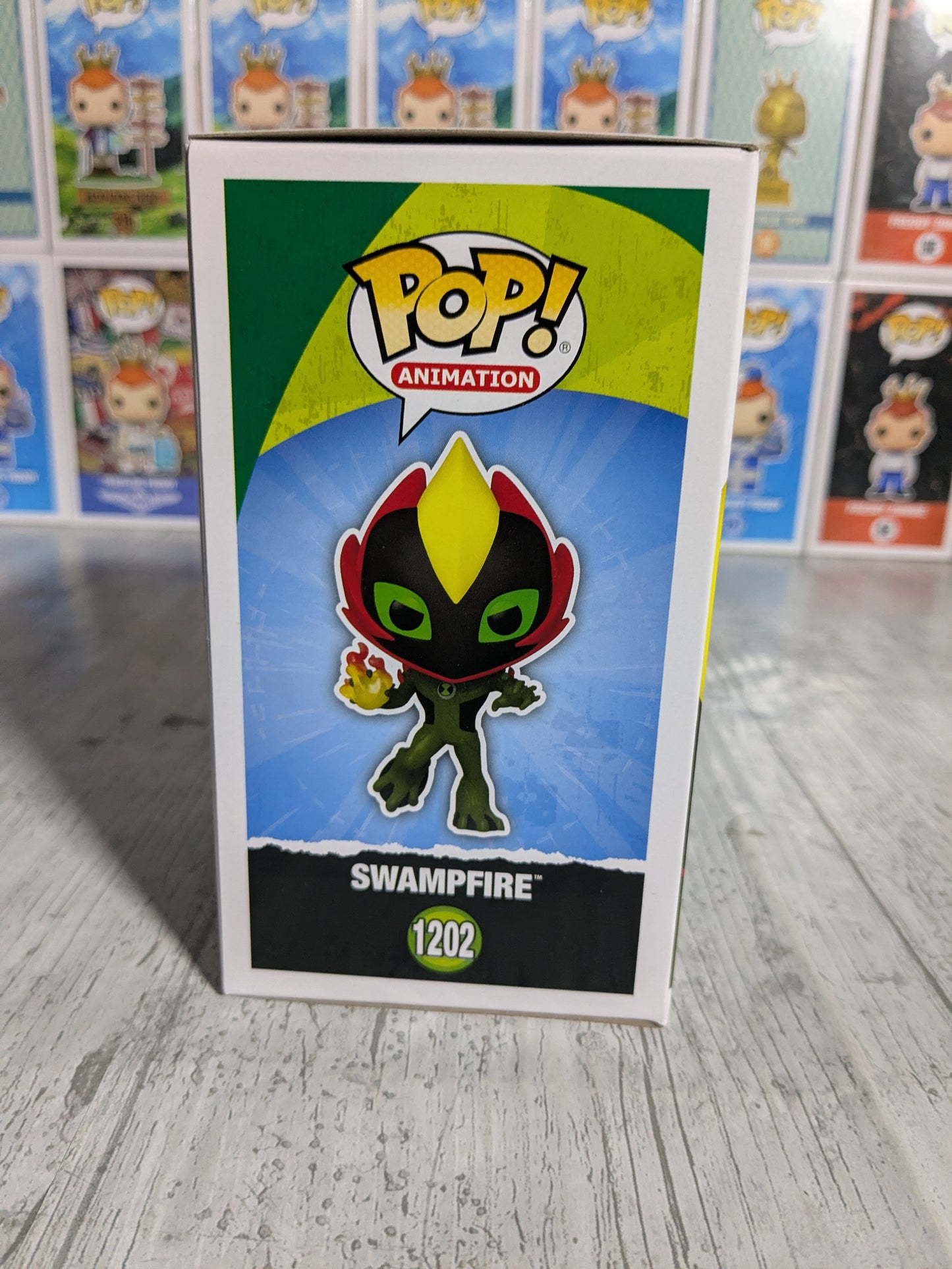 Funko pop Ben 10 Alien Force #1202 - Swampfire (FC2022)