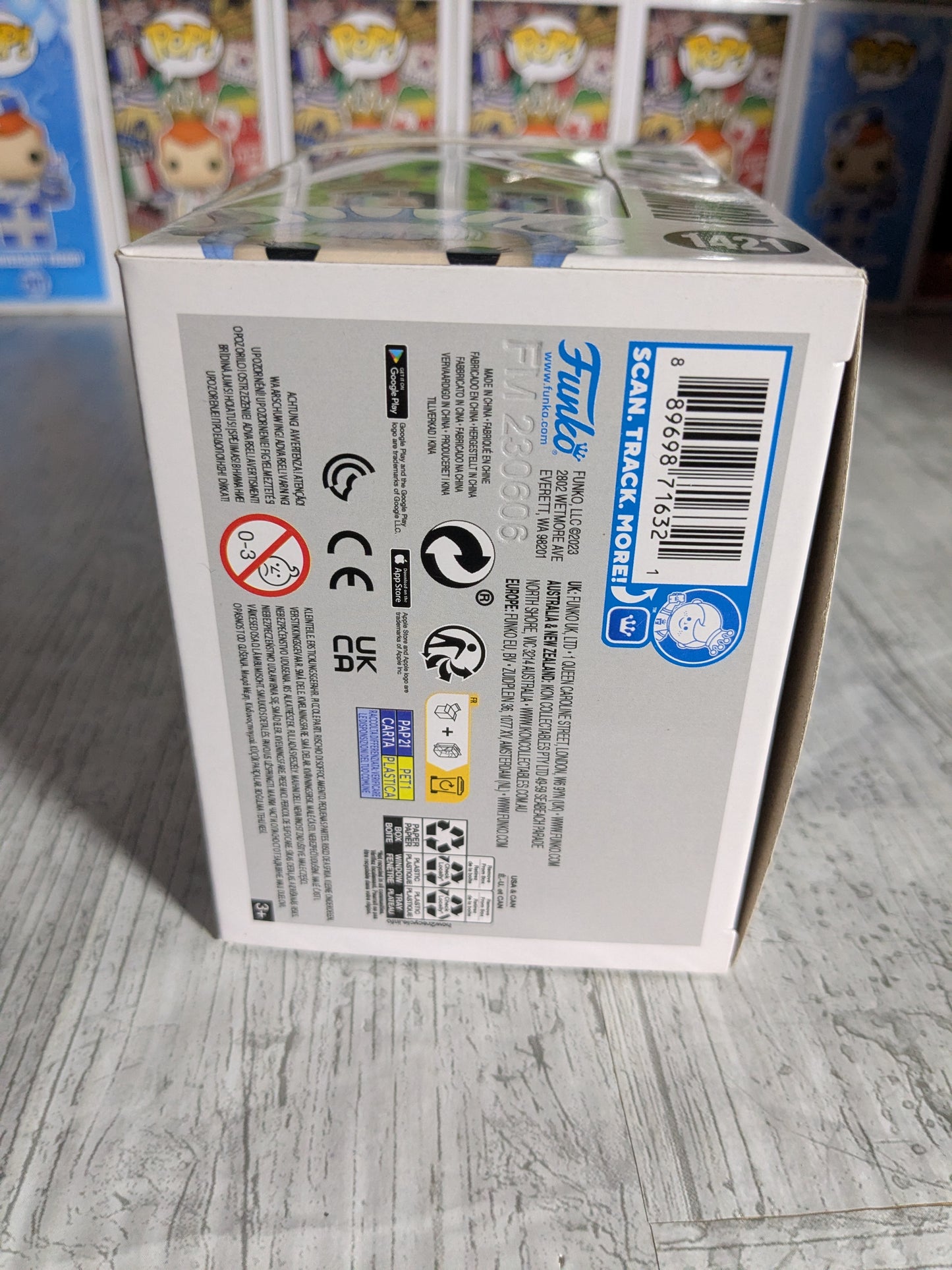 Funko pop 1421 : Noelle Valkyrie Armor (Diamond/Opened/Damaged Box)