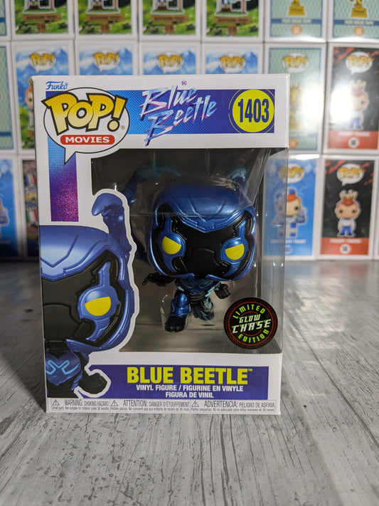 Funko pop 1403 : Blue Beetle (Chase)