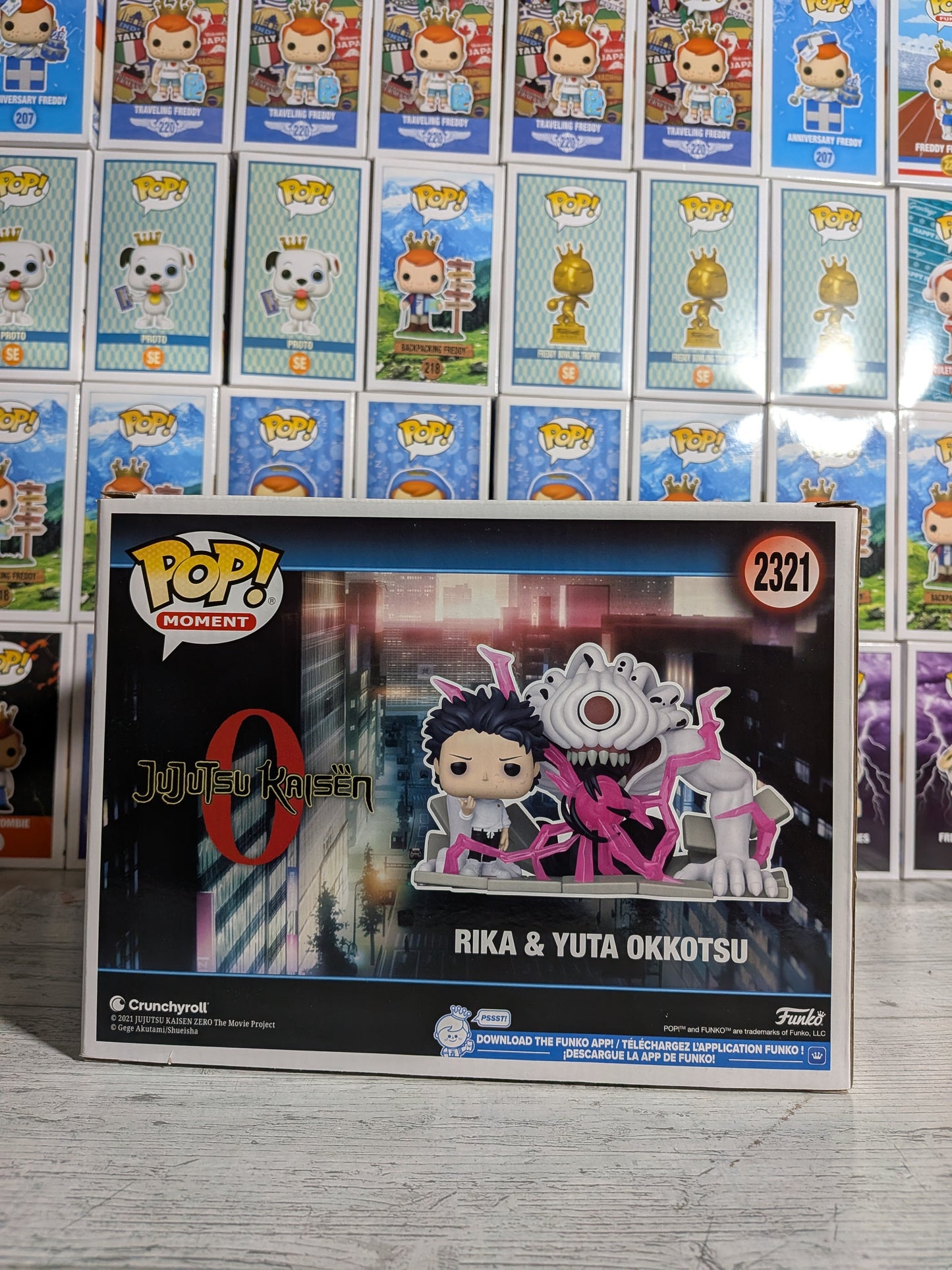 Funko Pop Jujutsu Kaisen #2321 - Rika & Yuta Okkotsu (Leuchtend)