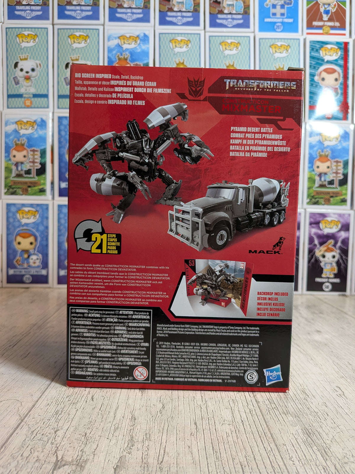 Transformers Studio Series #53 - Voyager Class : Constructicon Mixmaster (Revenge of the Fallen)