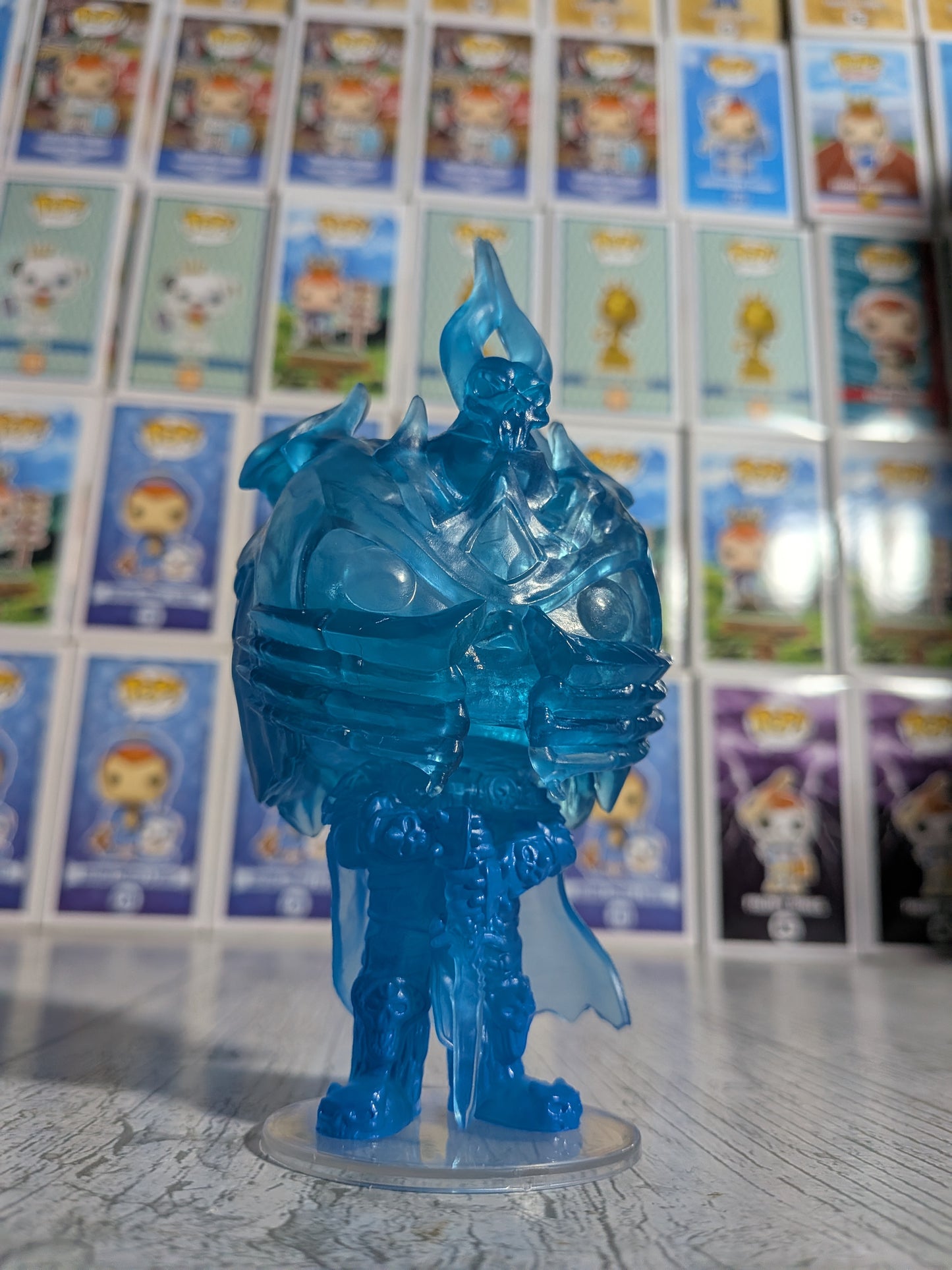 Funko Pop Games World of Warcraft #991 – Der Lichkönig (Geöffnet/Beschädigte Verpackung)