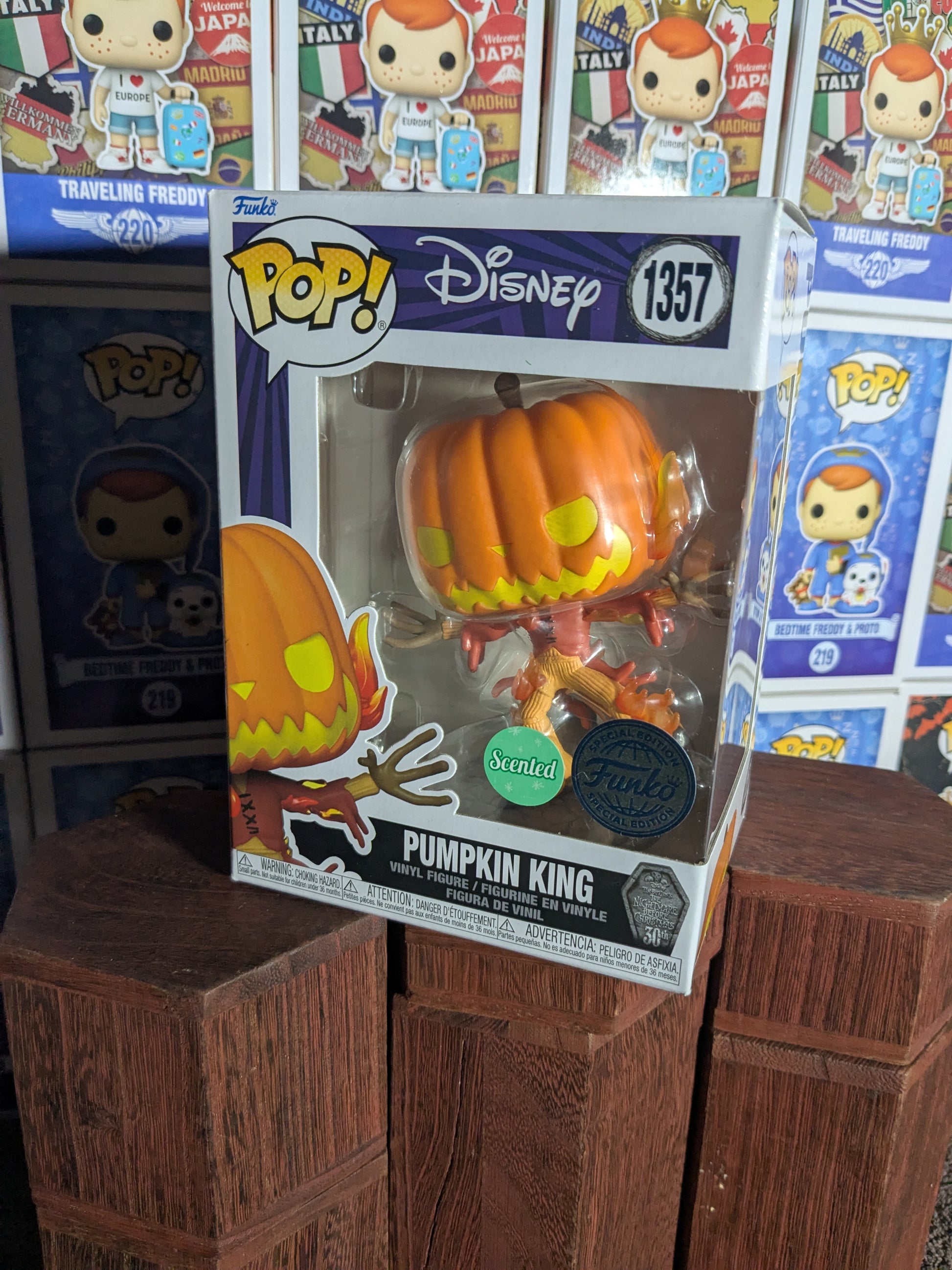 Funko pop 1357 : Pumpkin King (Scented) - CapyToys