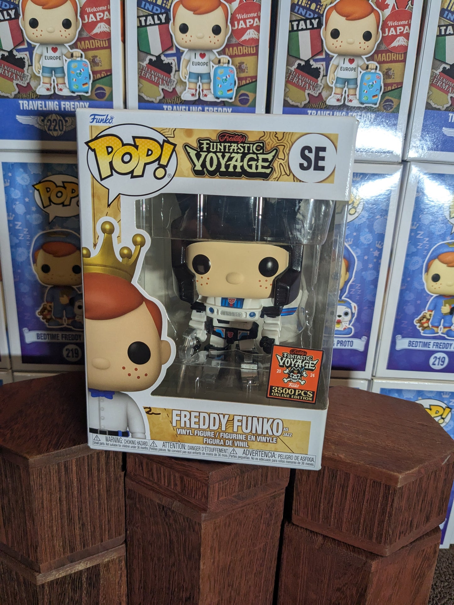 Funko Pop SE: Freddy Funko als Jazz (3500 Stück/beschädigte Box)