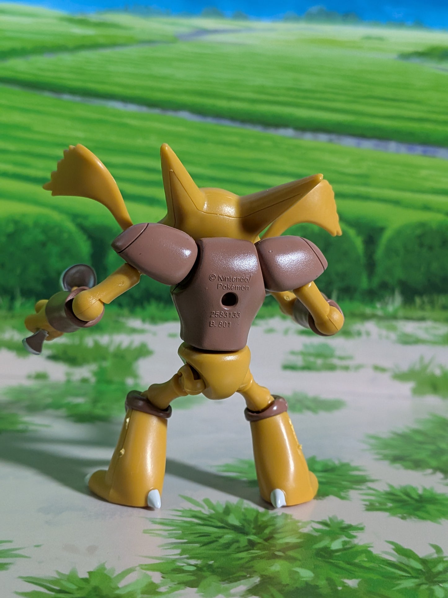 SHODO Pokémon 7 - Alakazam | Alakazam (Figurine articulée + Accessoire)