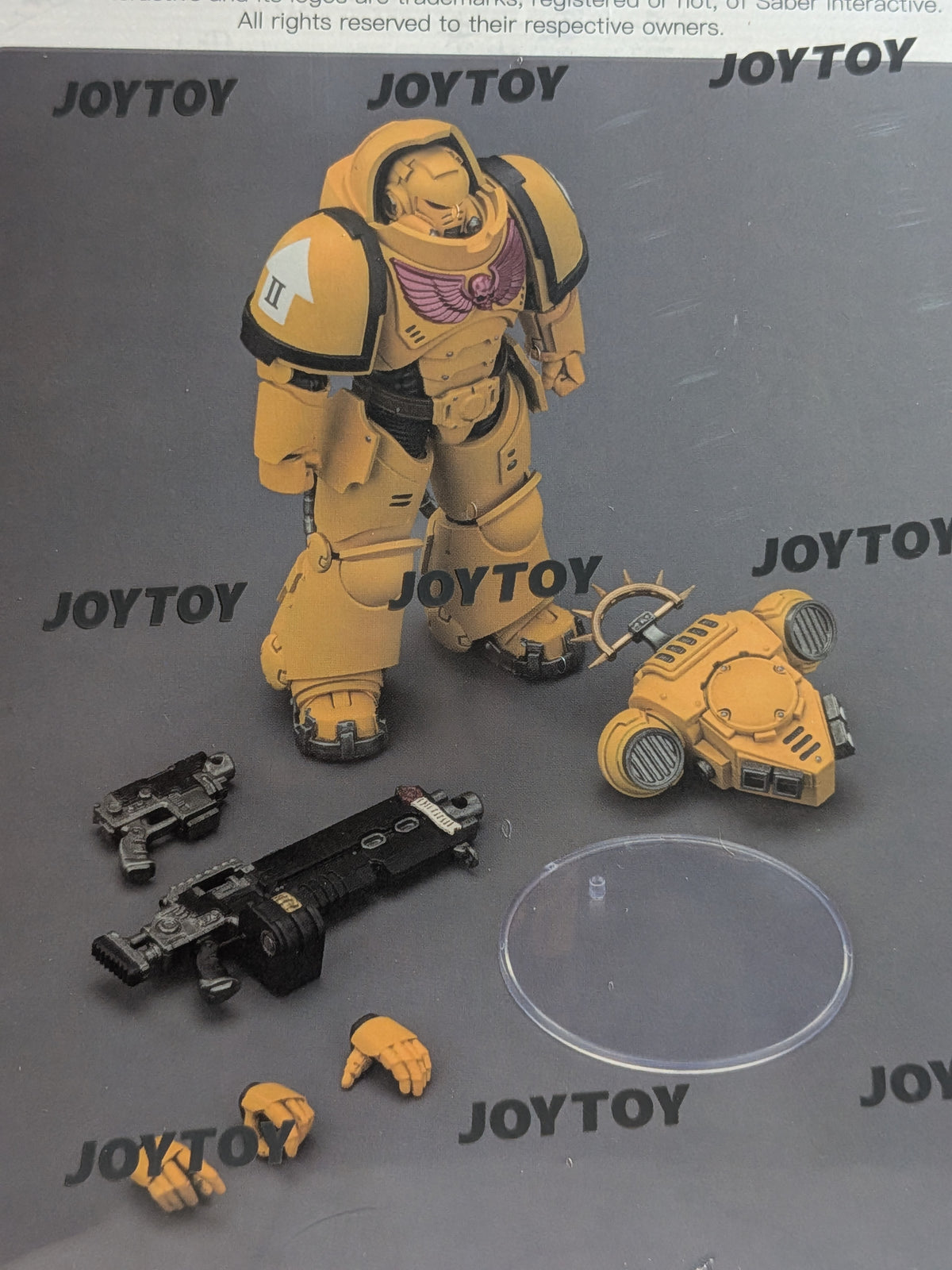 JoyToy Warhammer 40k: Space Marine 2 - Imperial Fists Heavy Intercessor (12.7cm)