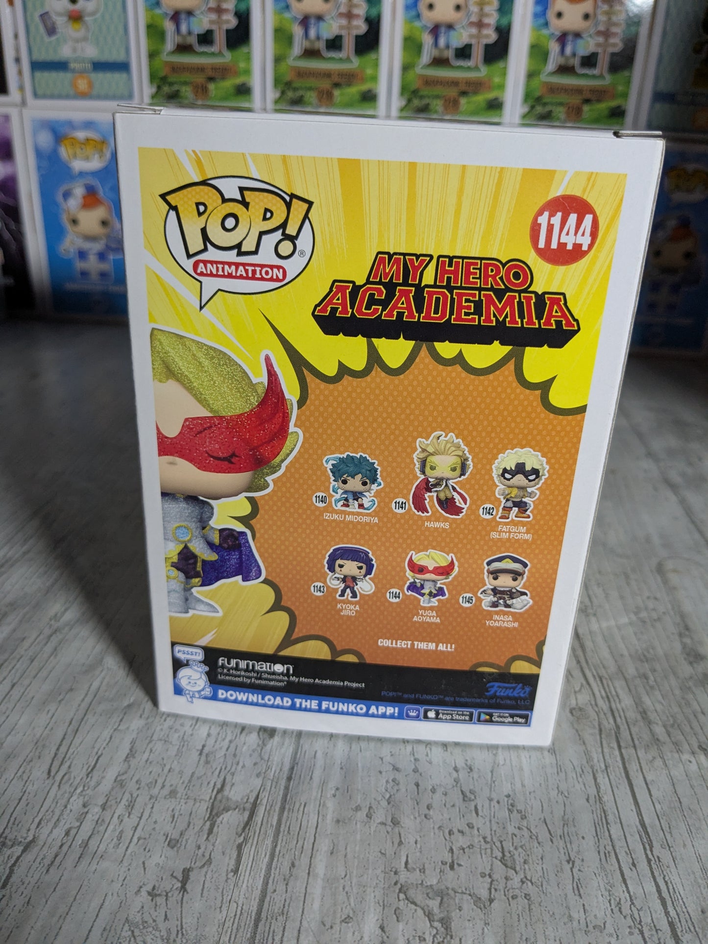 Funko pop 1144 : Yuga Aoyama (Damaged Box)