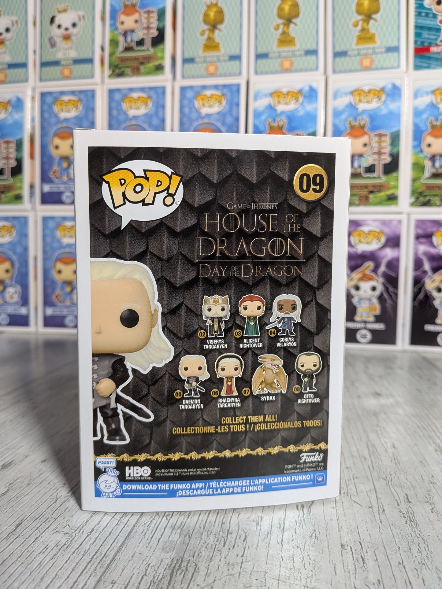 Funko Pop Television #09 - Daemon Targaryen with Dragon Egg
