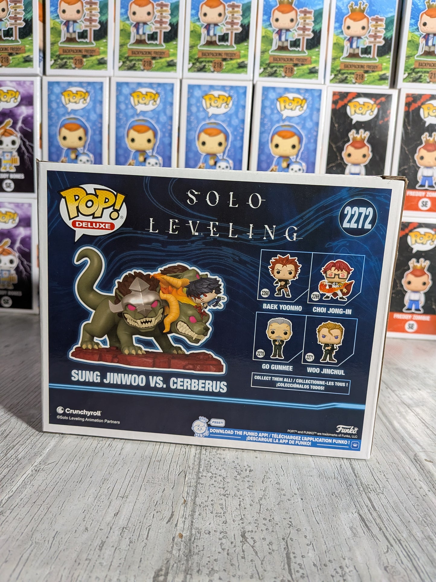 Funko Pop Solo Leveling #2272 – Sung Jinwoo vs. Cerberus