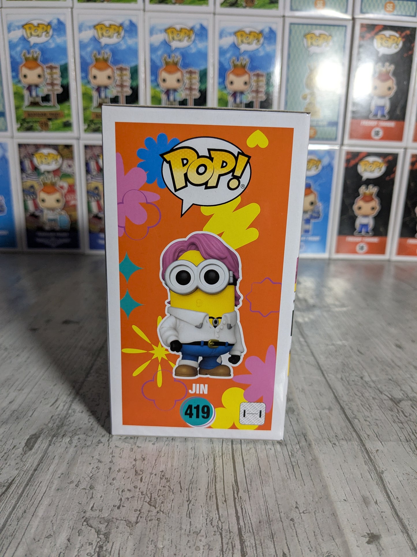 Funko pop BTS x Despicable Me 4 #419 - Jin (Minion)