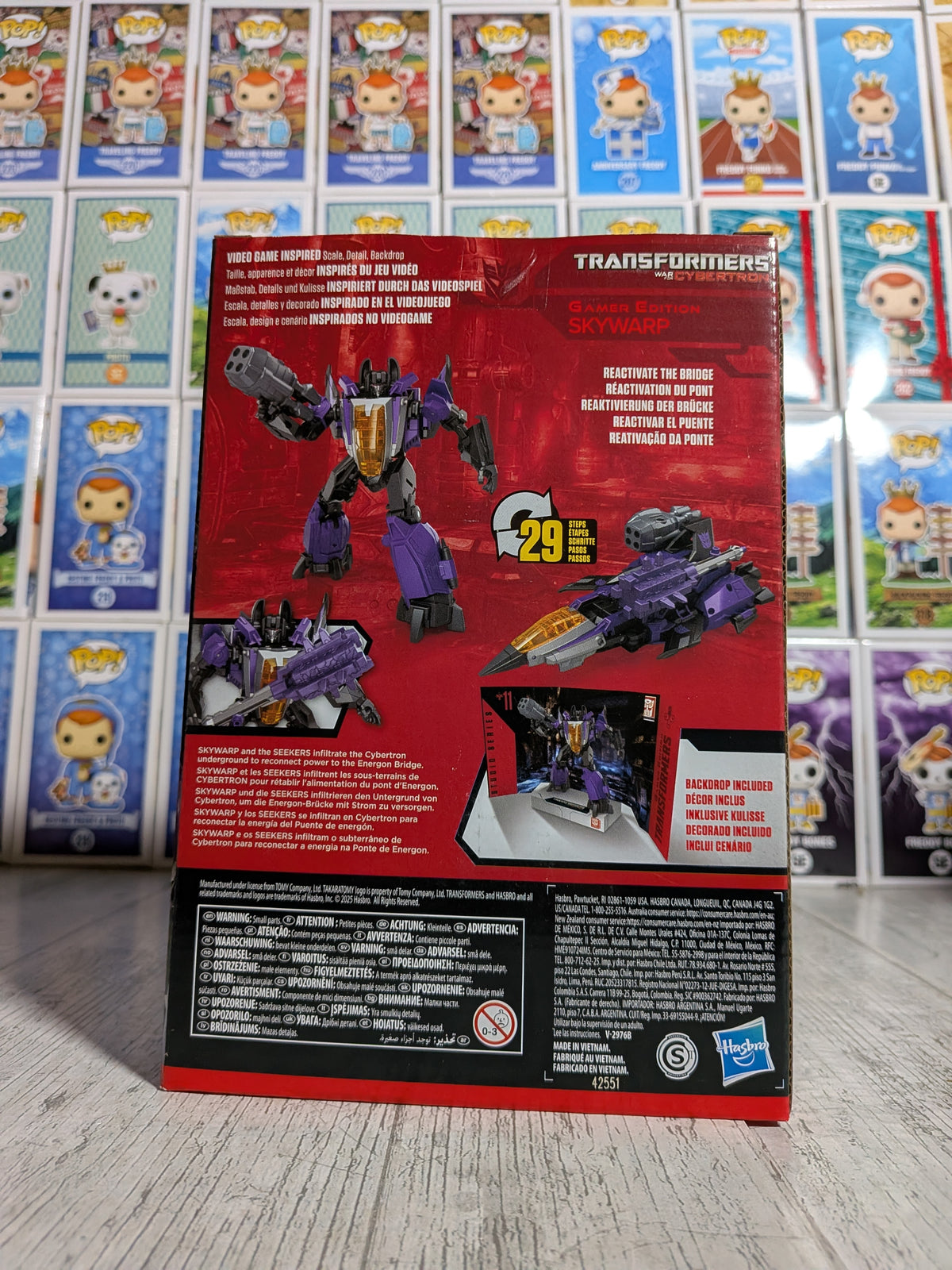 Transformers Studio Series (Gamer Edition) - Voyager Class #11 : Skywarp (War for Cybertron) (16,5cm)