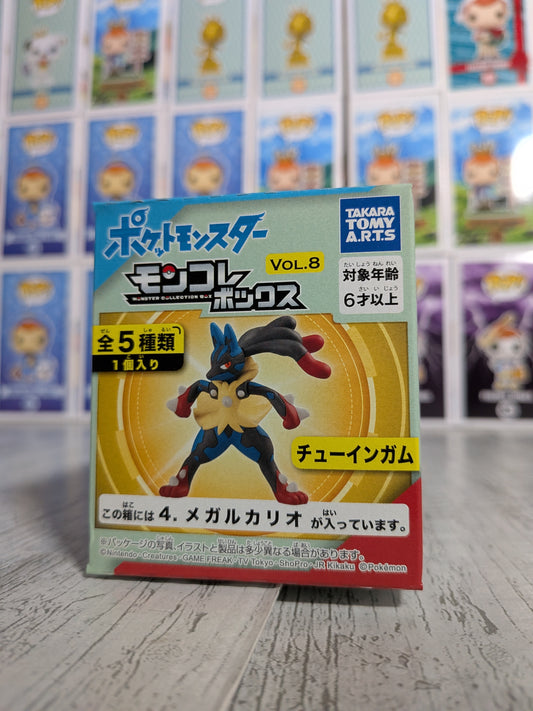 Takara Tomy Arts Moncolle Box Vol.8 - Méga-Lucario | Mega Lucario | Mega Lukario (~5cm)