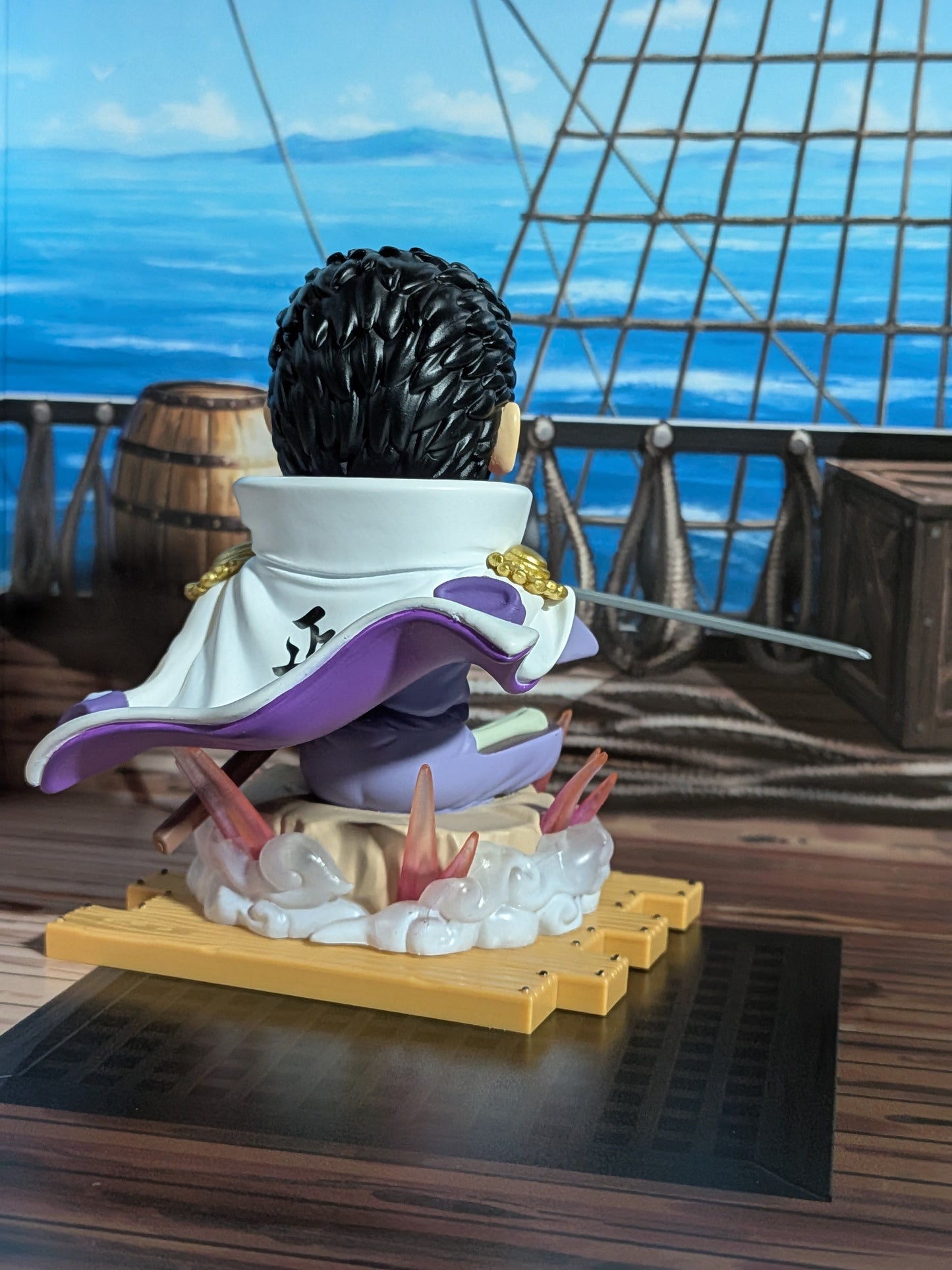 Mighty Jaxx - One Piece Freeny's Hidden Dissectibles Marines Edition - Issho / Fujitora (~10cm)