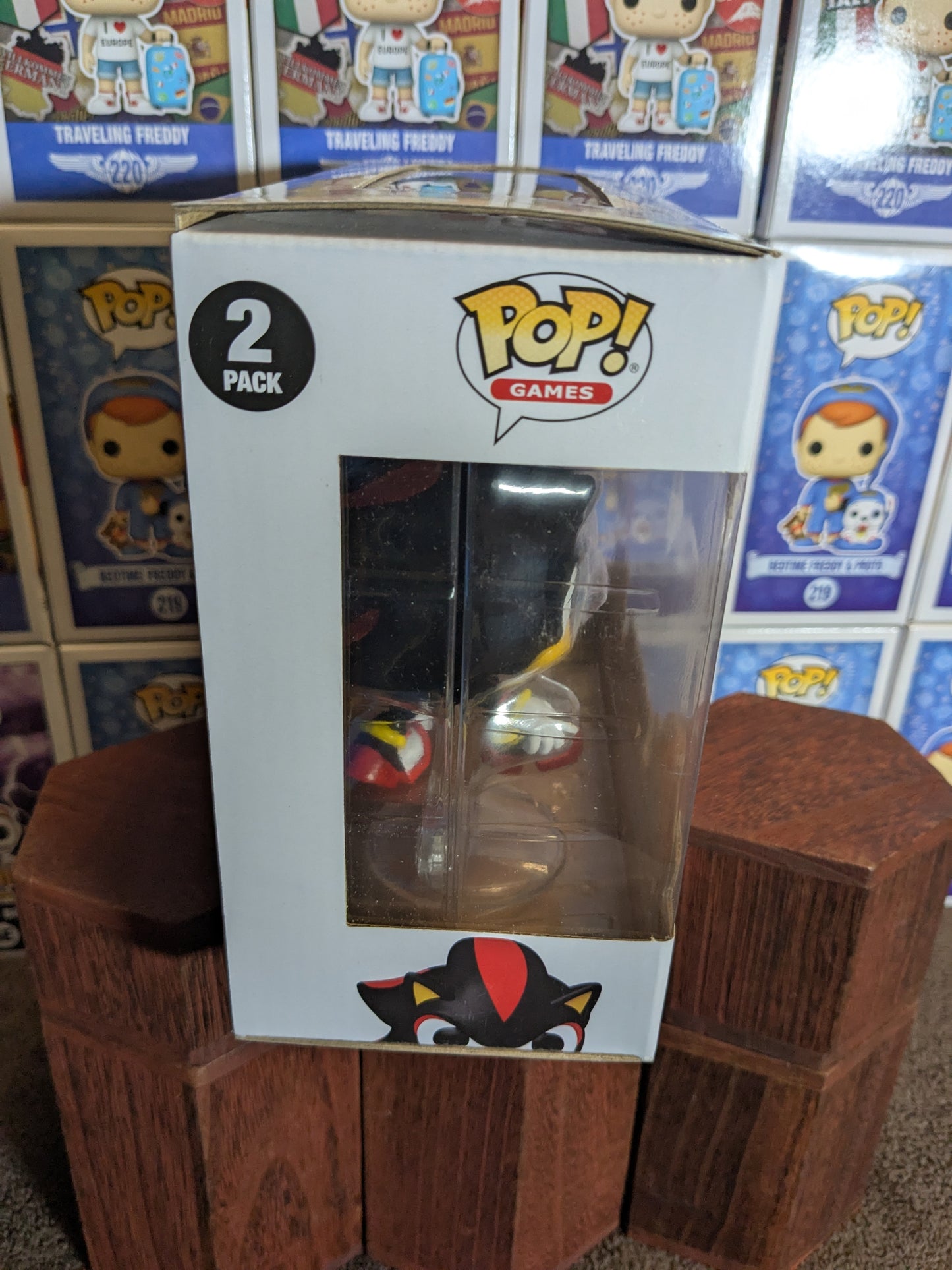 Funko pop : Shadow & Amy (Flocked)