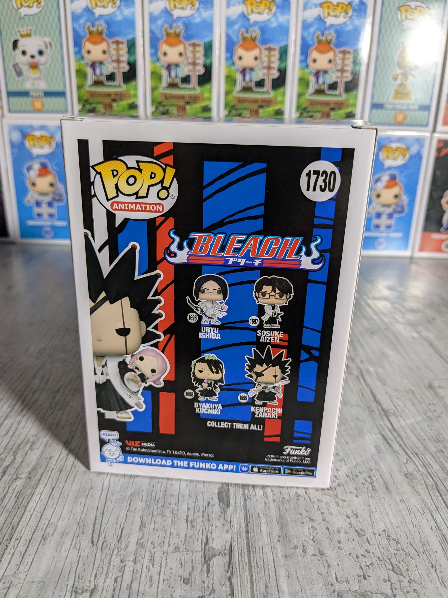 Funko pop 1730 : Kenpachi Zaraki with Yashiru Kusajishi