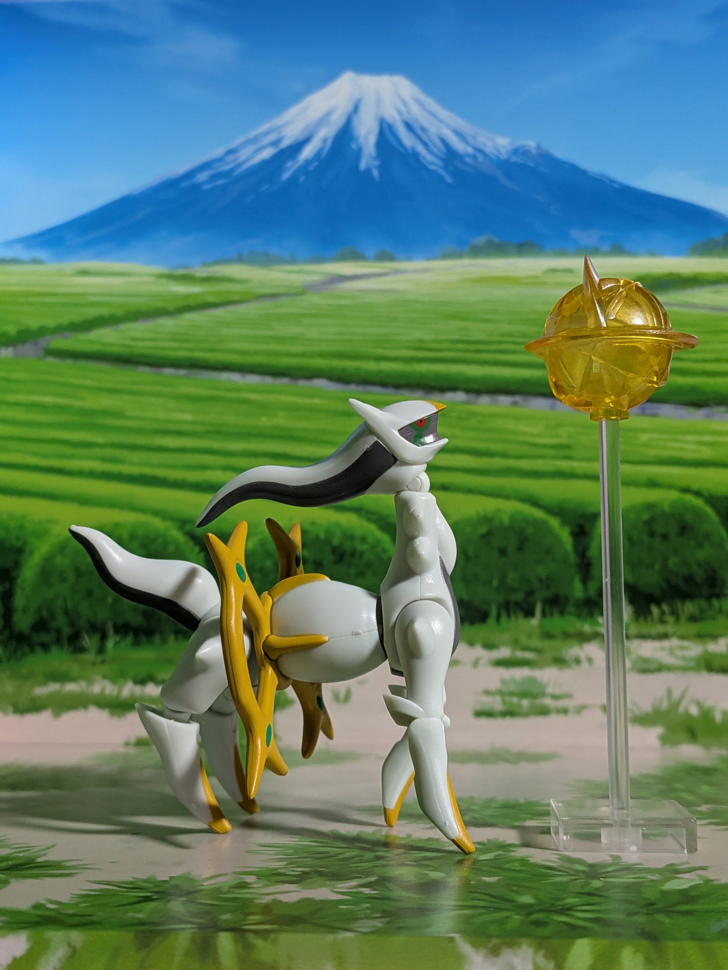 SHODO Pokémon 7 - Arceus | Arceus (Figurine articulée + Accessoire)