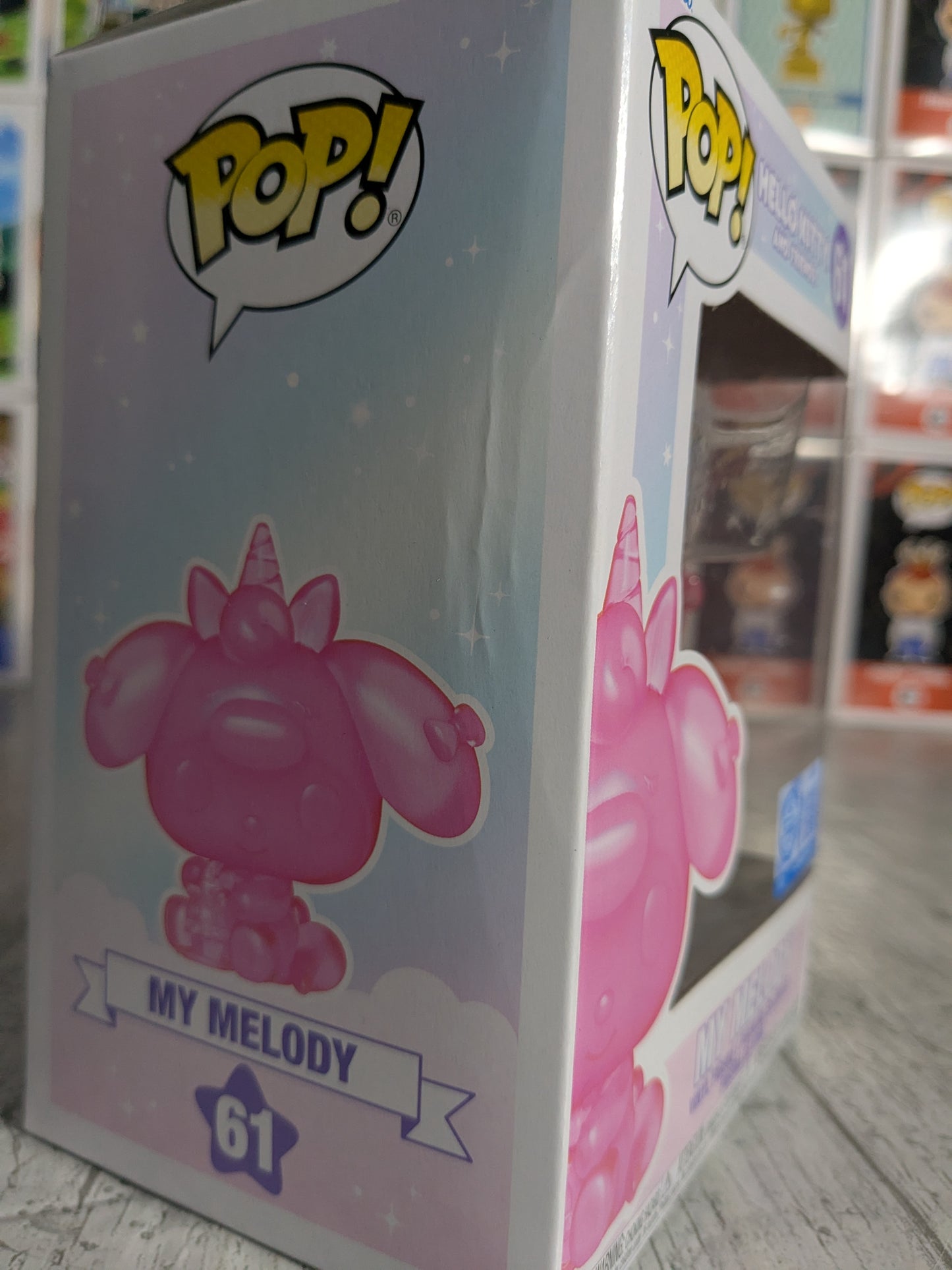 Funko pop Hello Kitty & Friends #61 - My Melody (Translucent Pink)