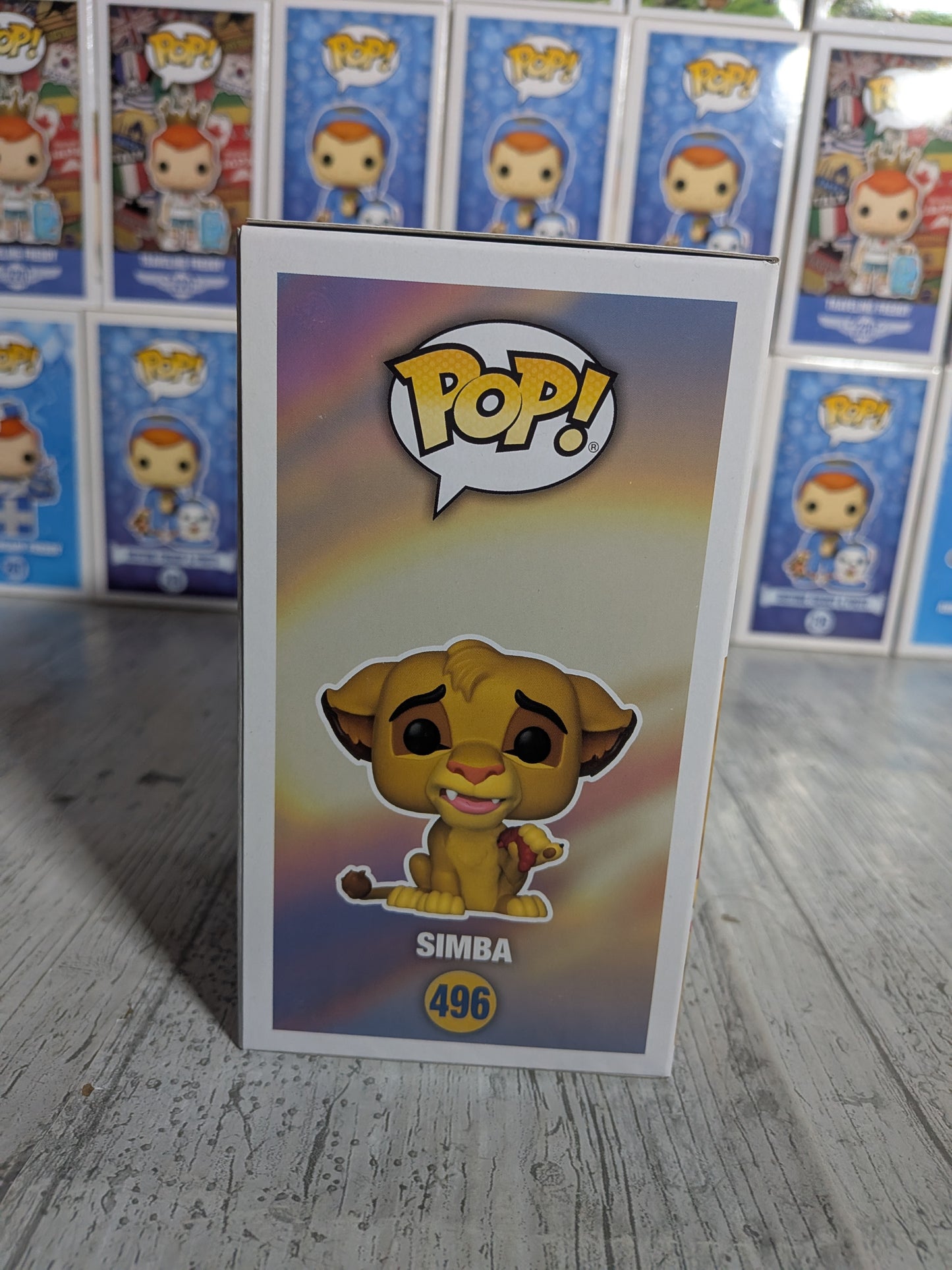 Funko pop Disney The Lion King #496 - Simba (Flocked/HQE)