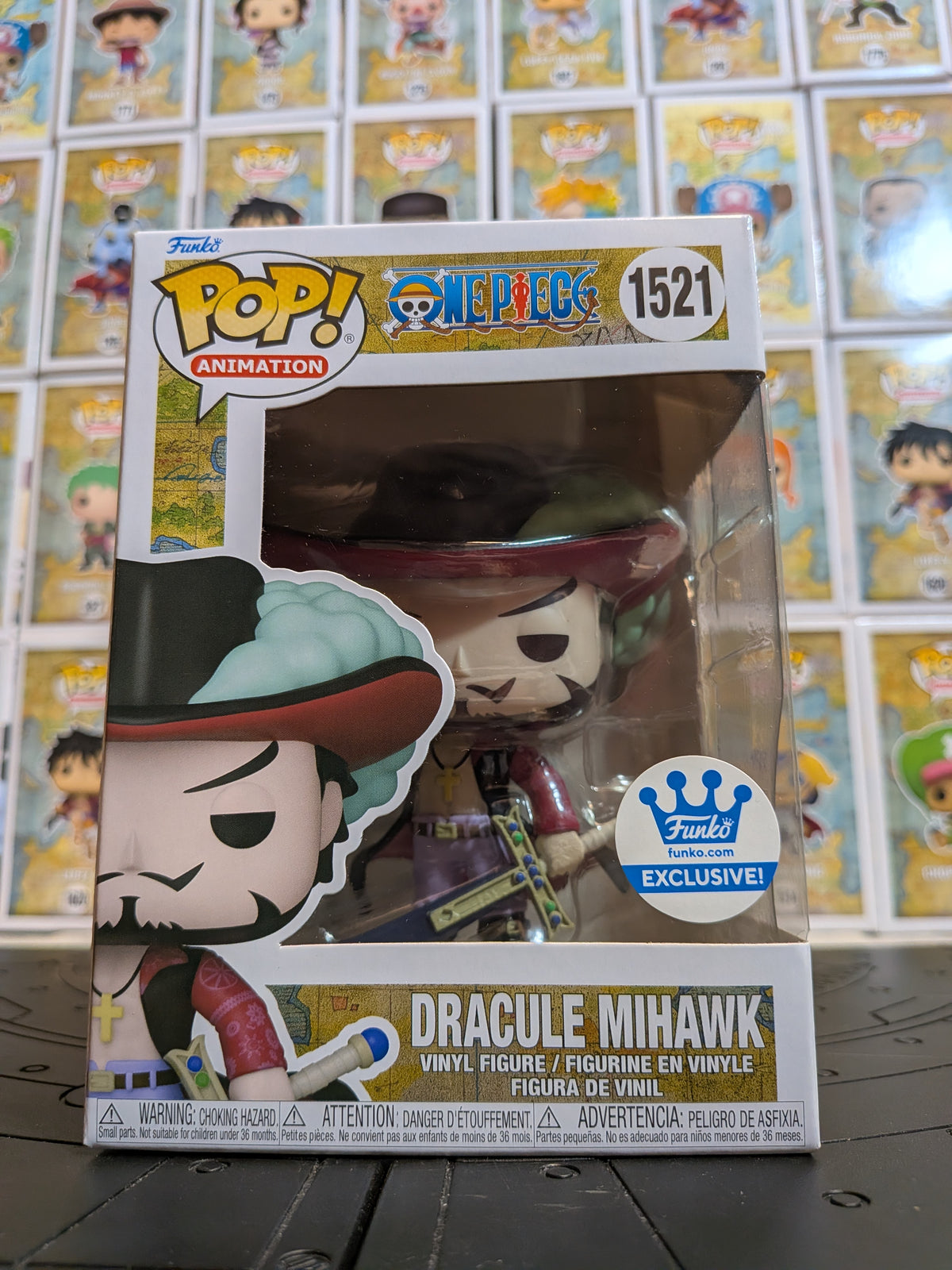 Funko Pop! One Piece #1521 - Dracule Mihawk (Funko Exclusive)