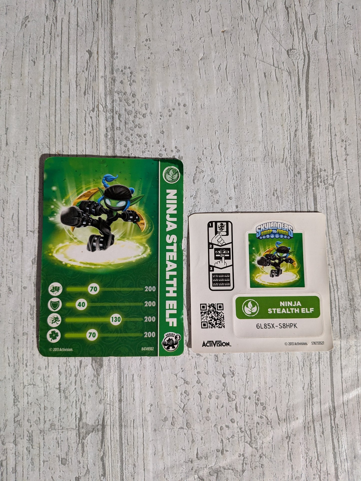 Skylanders Swap Force - Ninja Stealth Elf (Beschreibung lesen)