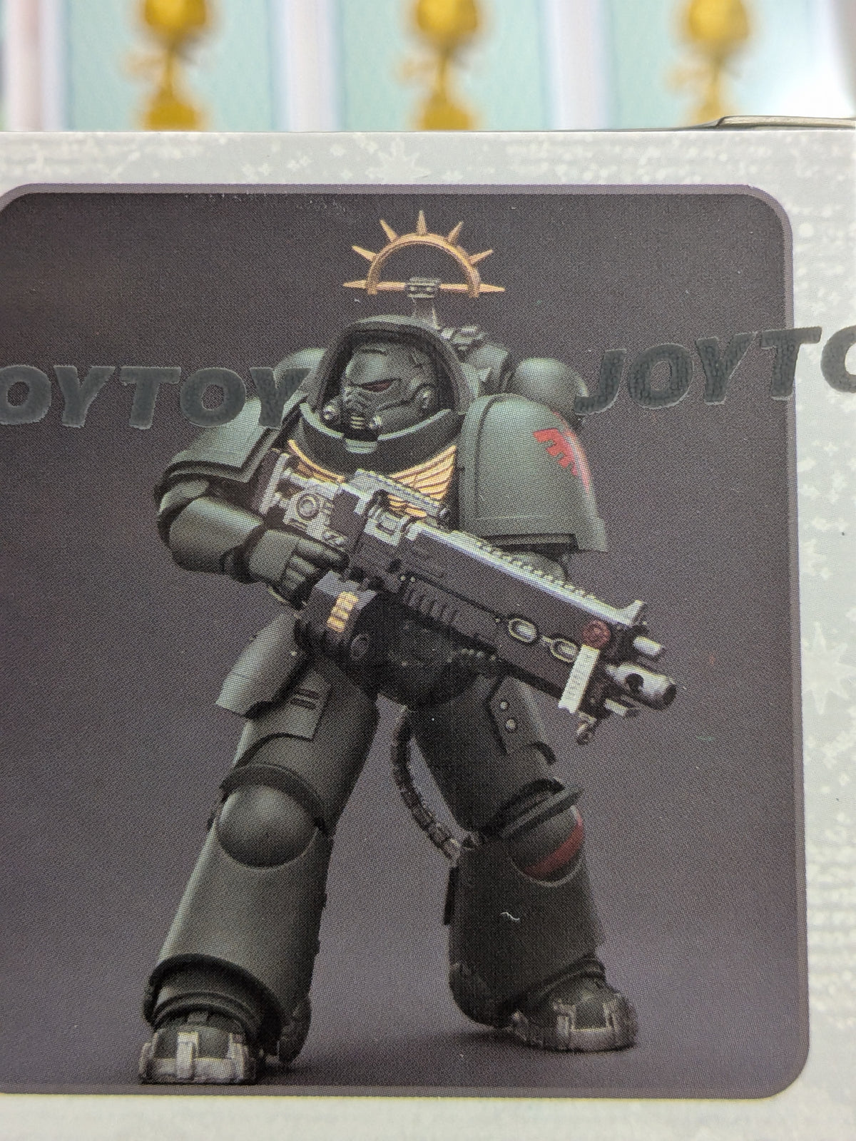 JoyToy Warhammer 40k: Space Marine 2 - Dark Angels Heavy Intercessor (12.7cm)