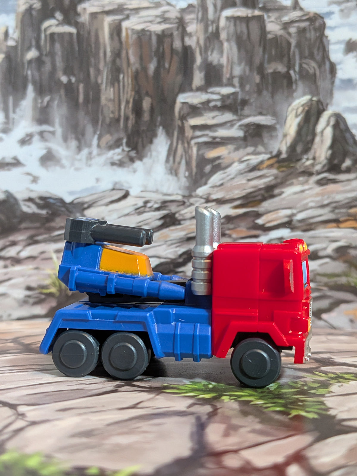Blokees - Transformers Galaxy Shining (DV01) - Optimus Prime Vehicle (~4-6cm)