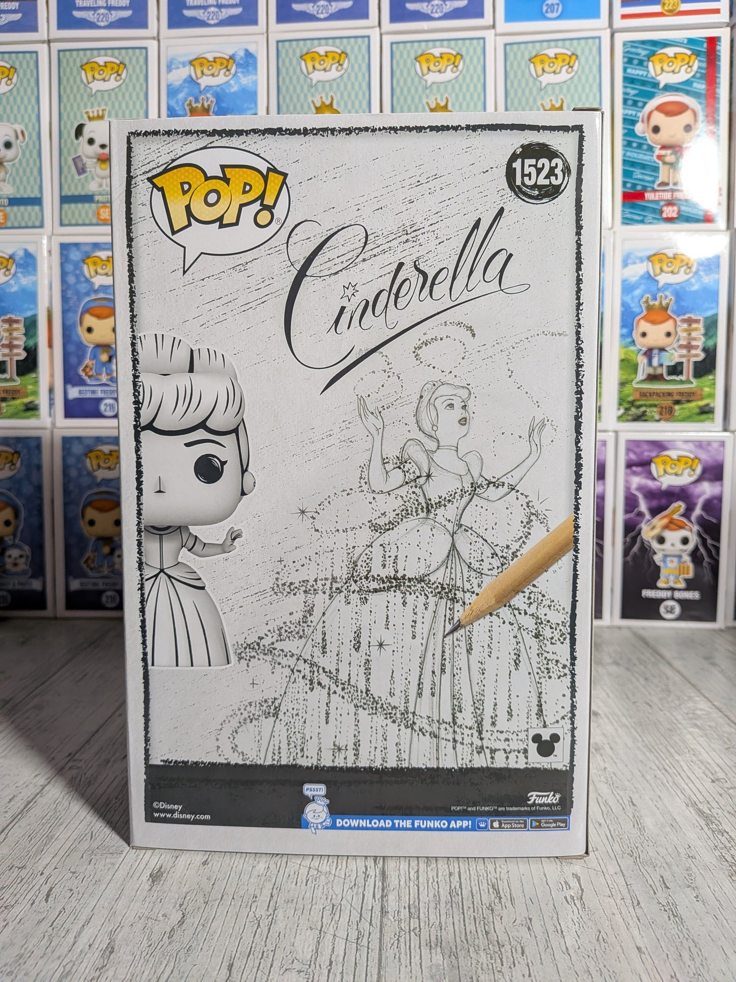 Funko Pop Disney #1523 - Cinderella (Sketched)