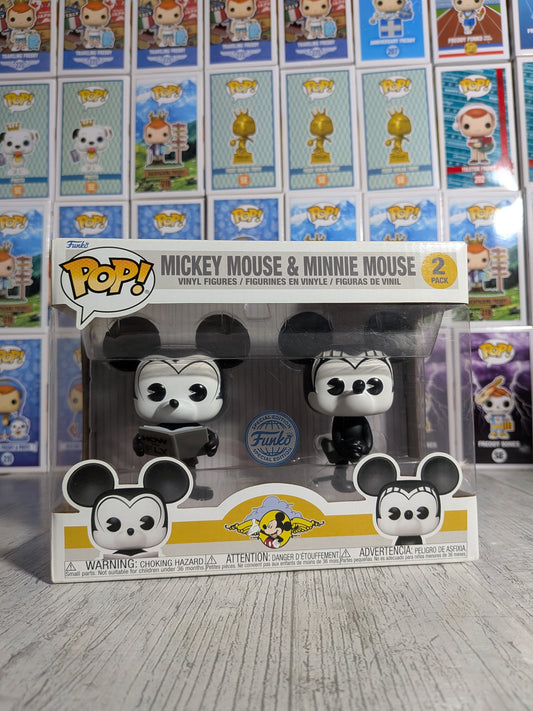 Funko Pop Disney - Mickey Mouse & Minnie Mouse