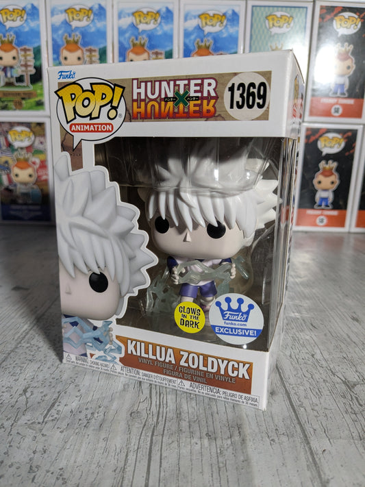 Funko pop 1369 : Killua Zoldyck (Glow)