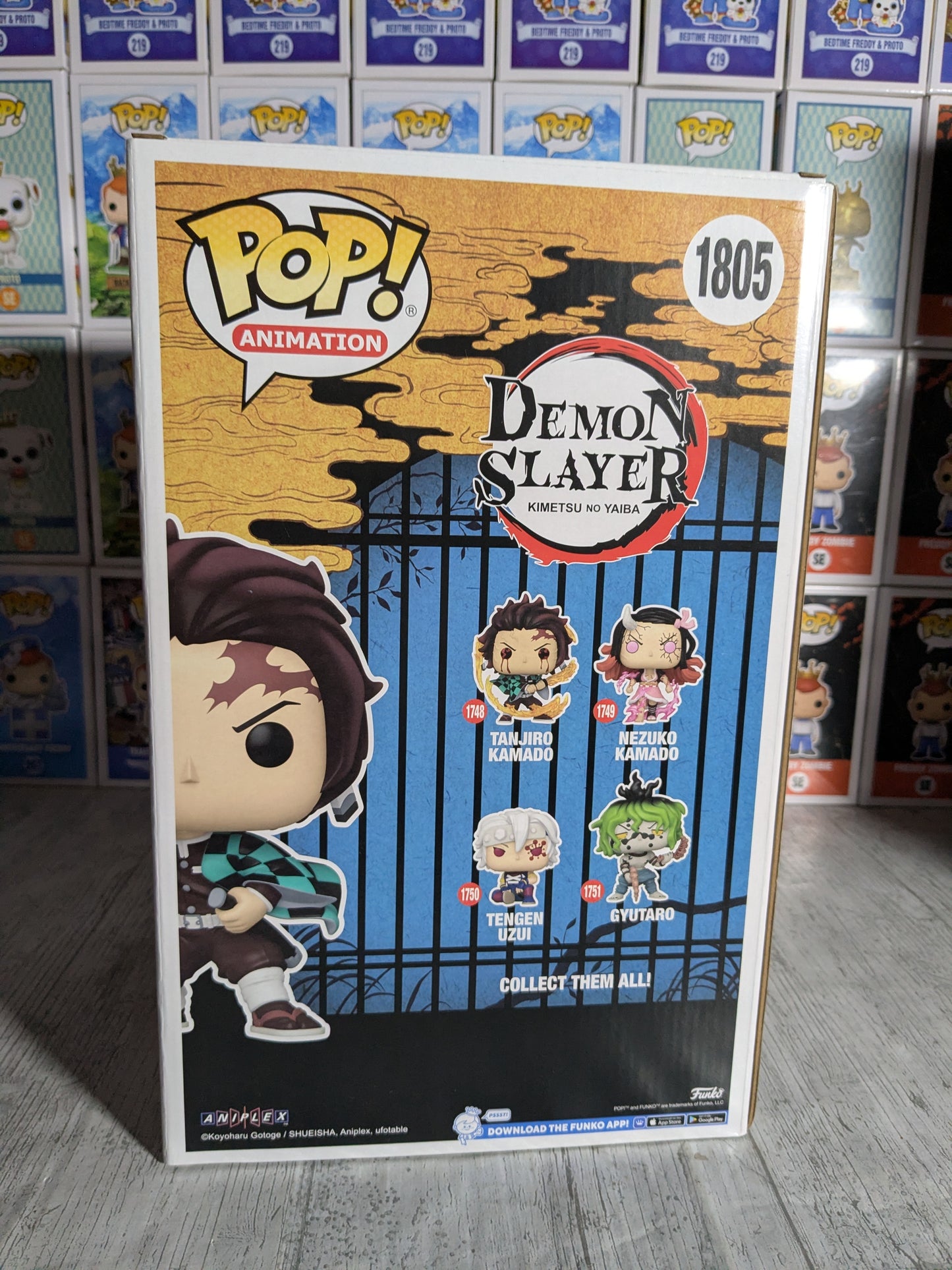 Funko pop Demon Slayer #1805 - Tanjiro Kamado