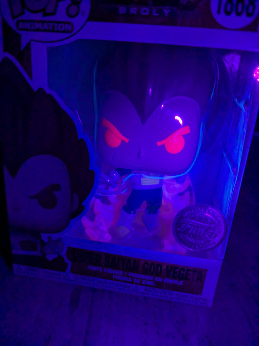 Funko pop 1868 : Super Saiyan God Vegeta