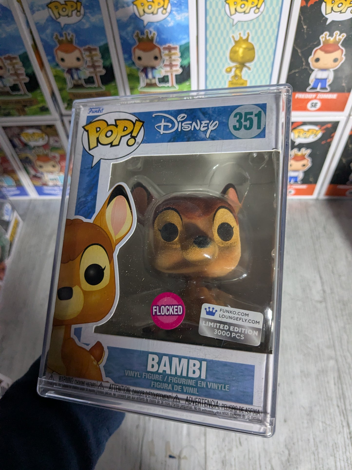 Funko pop 351 - Bambi (Funko x Loungefly/3000PCS/Flocked/Damaged Box)
