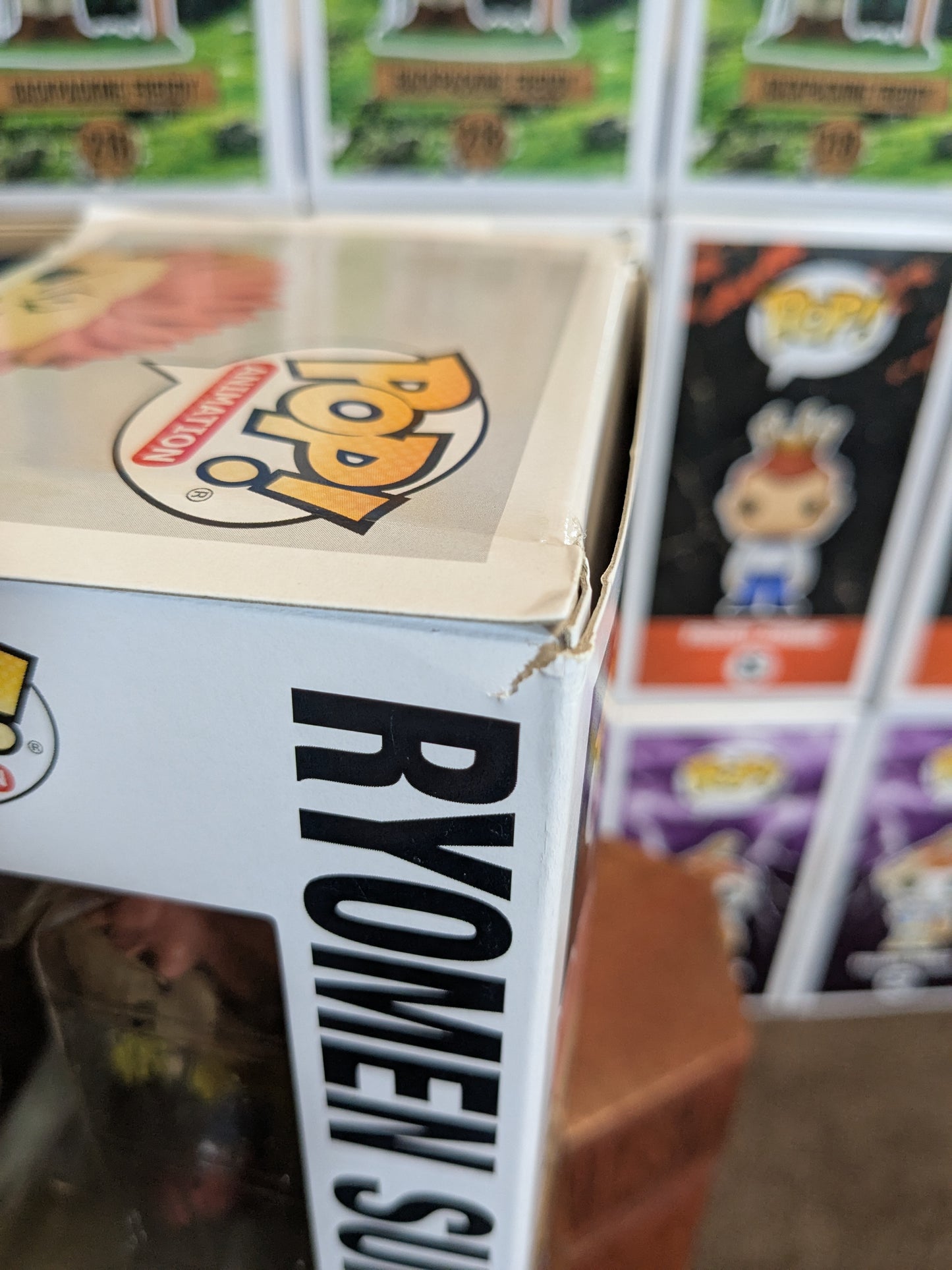 Funko pop 1483 : Ryomen Sukuna Tearing Shirt (Destroyed Box/Opened)