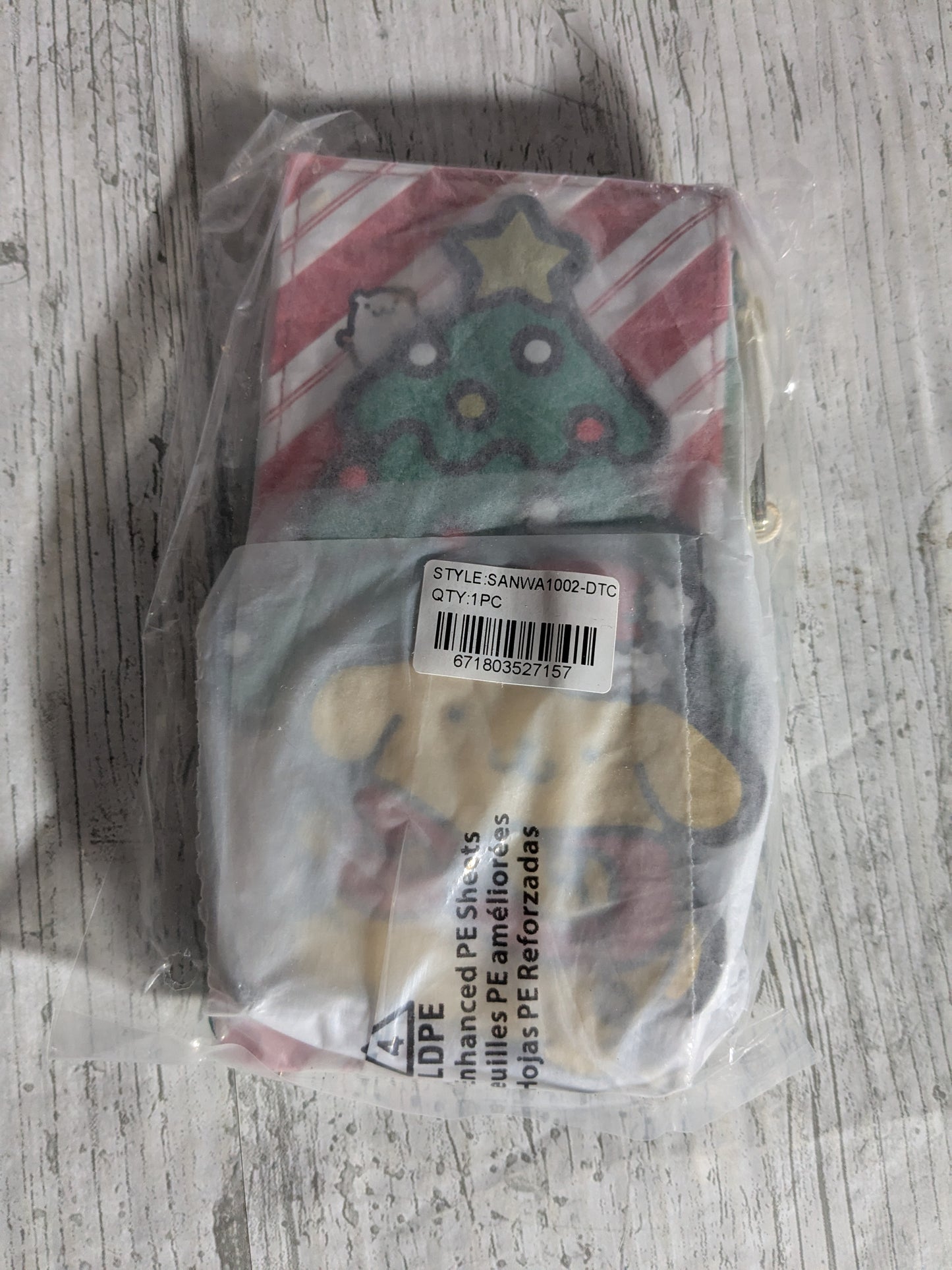 Loungefly Sanrio - Pompompurin Holiday Large Cardholder 🎄