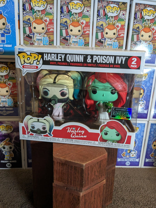Funko pop : Harley Quinn & Poison Ivy (EEE) - CapyToys