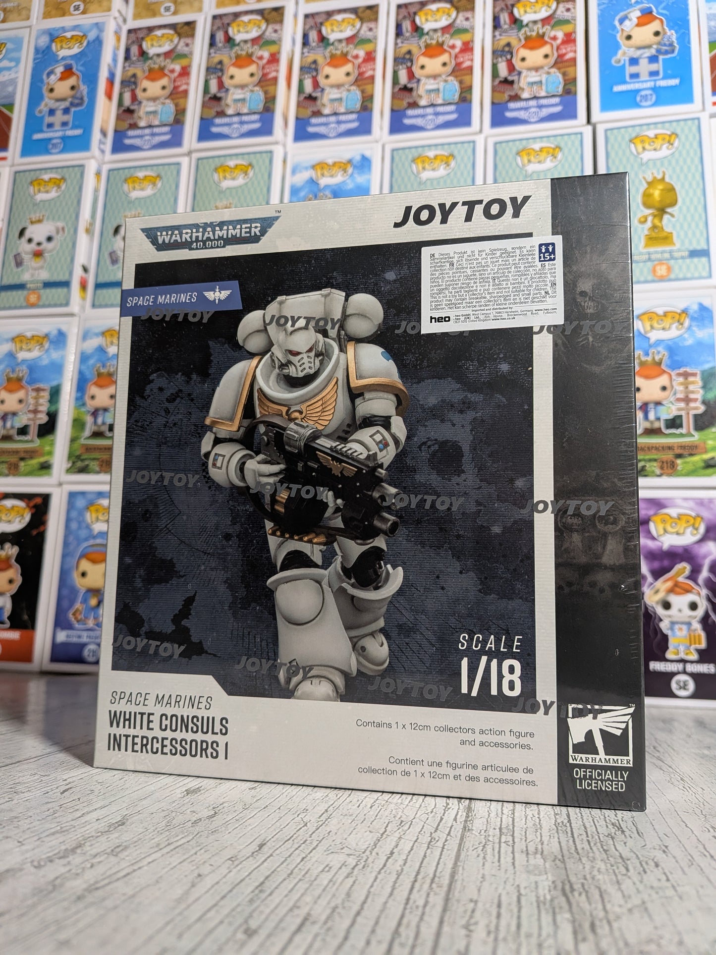 JoyToy Warhammer 40k - Space Marines White Consuls Intercessors 1 (12 cm)