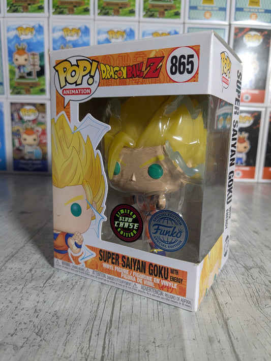 Funko pop 865 : Super Saiyan Goku with Energy (Chase)