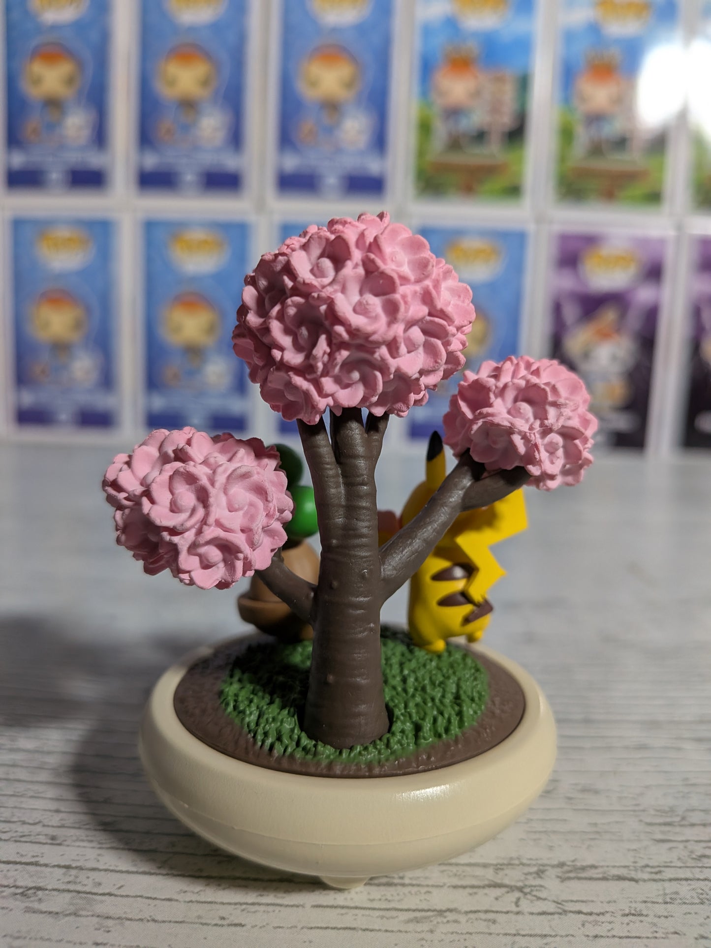 Re-Ment Pokémon - Pikachu & Manzaï / Bonsly - Pocket Bonsai 2