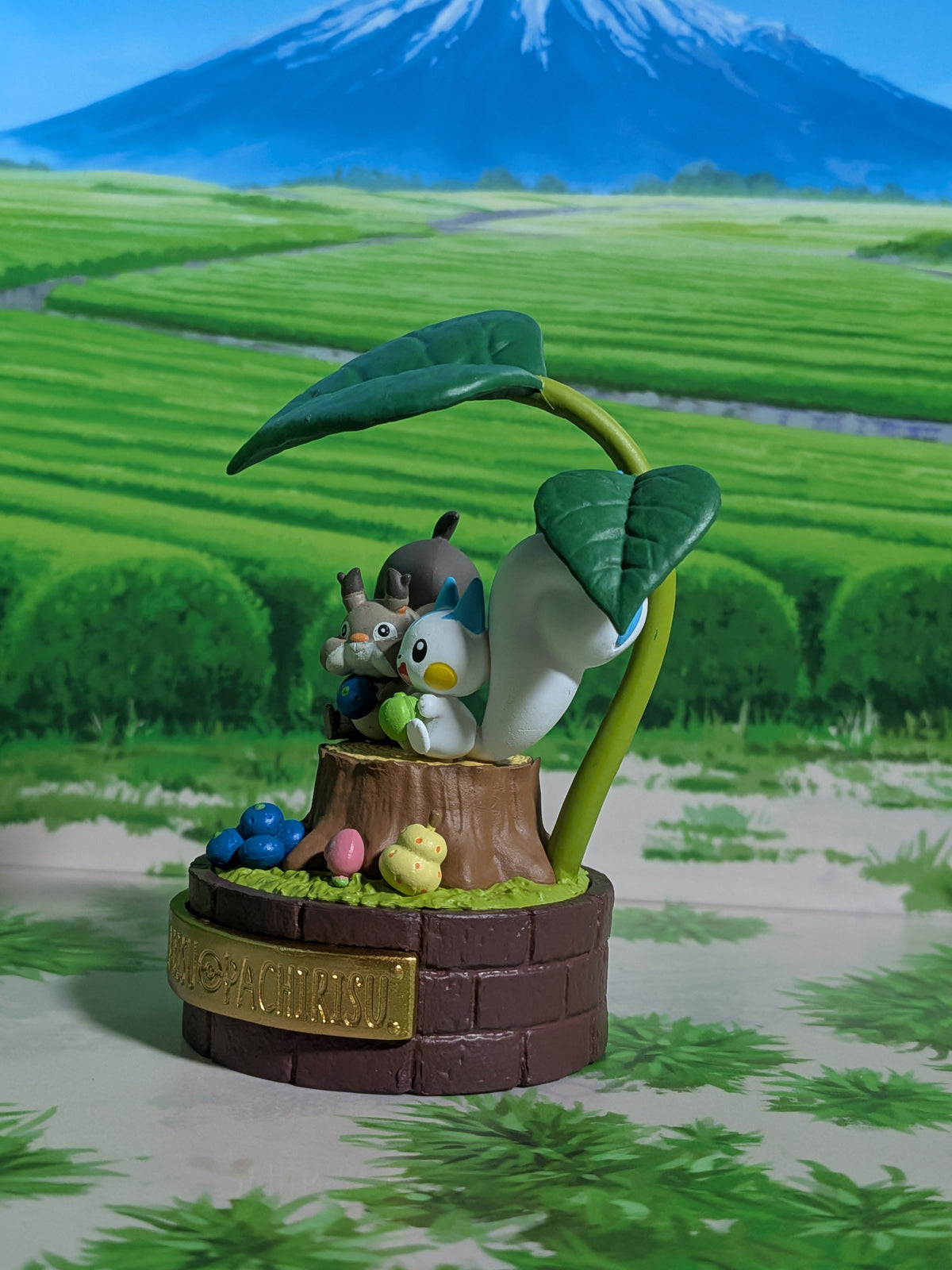 Re-Ment Pokémon - Rongourmand / Skwovet & Pachirisu - Tale of the Forest 2
