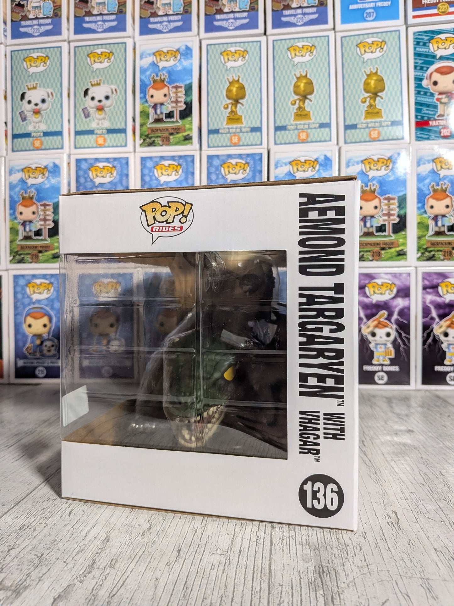 Funko Pop Rides Television #136 - Aemond Targaryen with Vhagar
