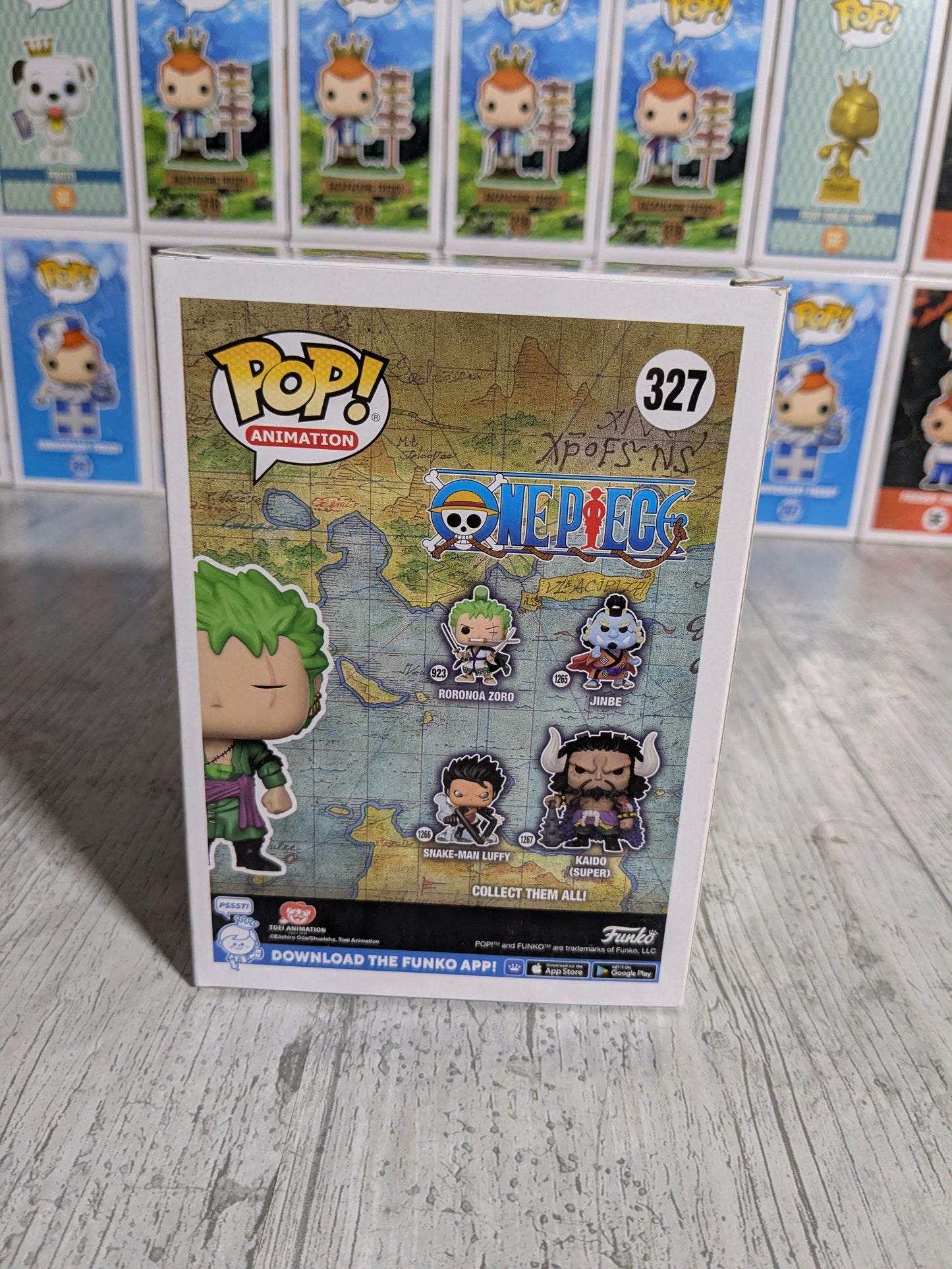 Funko pop 327 : Roronoa Zoro (Glow)